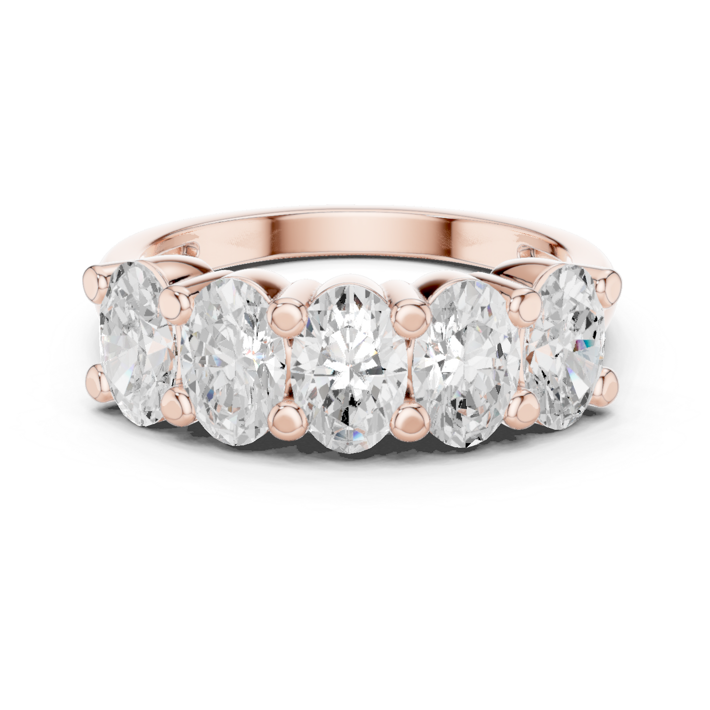 Mixed Shape Lab Grown Diamond Three Stone Ring