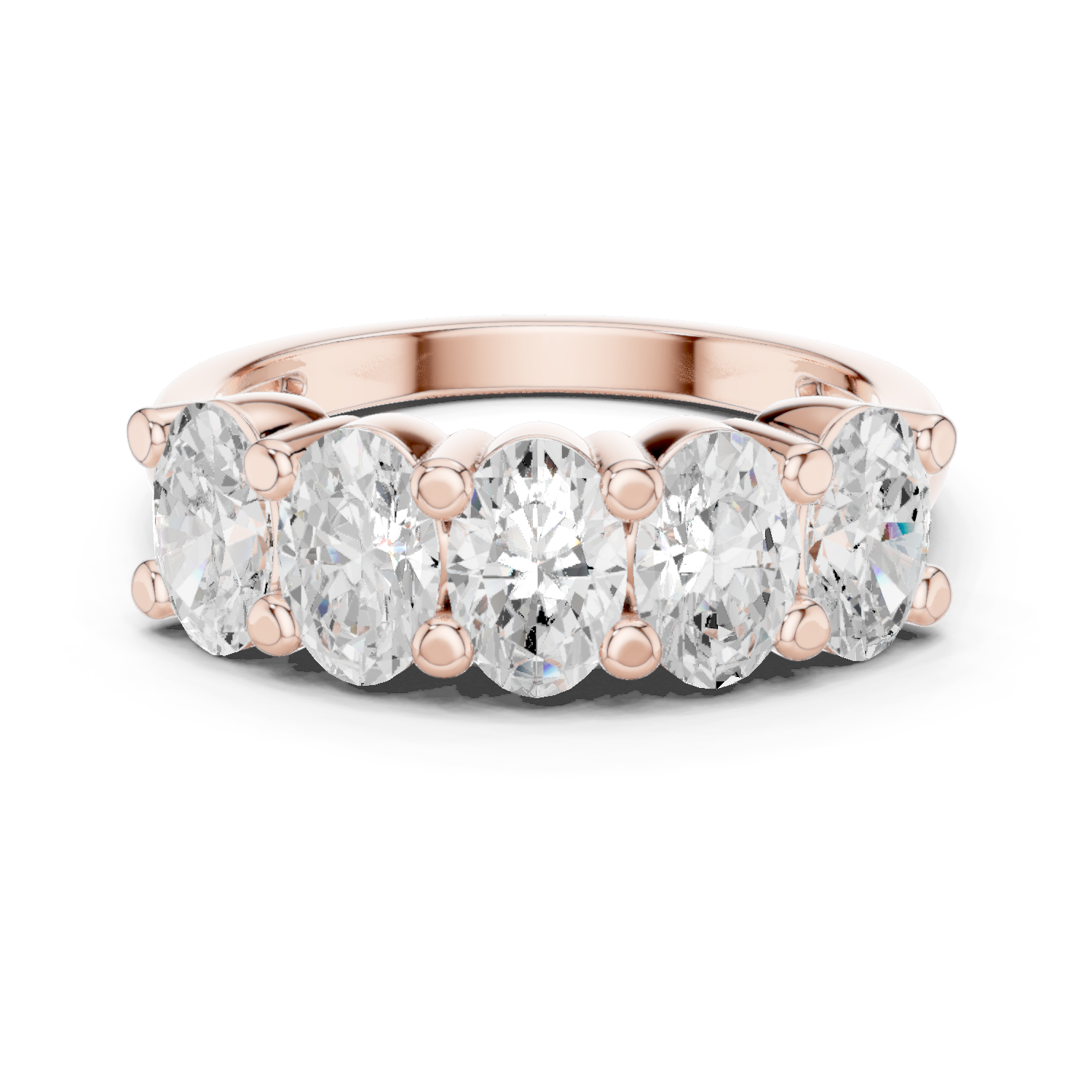 Mixed Shape Lab Grown Diamond Three Stone Ring