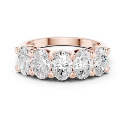 Mixed Shape Lab Grown Diamond Three Stone Ring