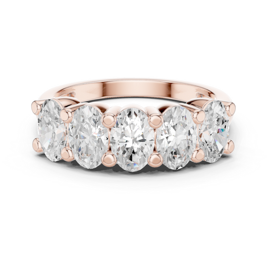 Mixed Shape Lab Grown Diamond Three Stone Ring