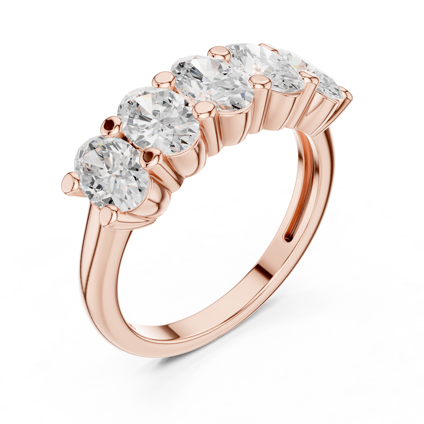 Mixed Shape Lab Grown Diamond Three Stone Ring