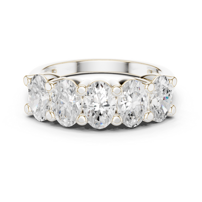 Mixed Shape Lab Grown Diamond Three Stone Ring