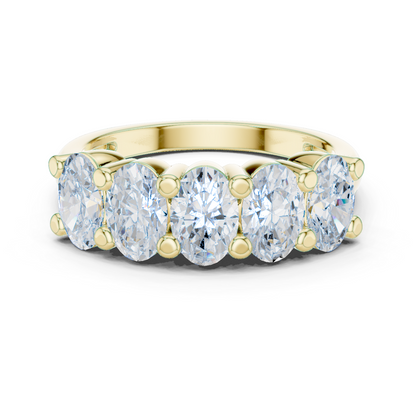 Mixed Shape Lab Grown Diamond Three Stone Ring