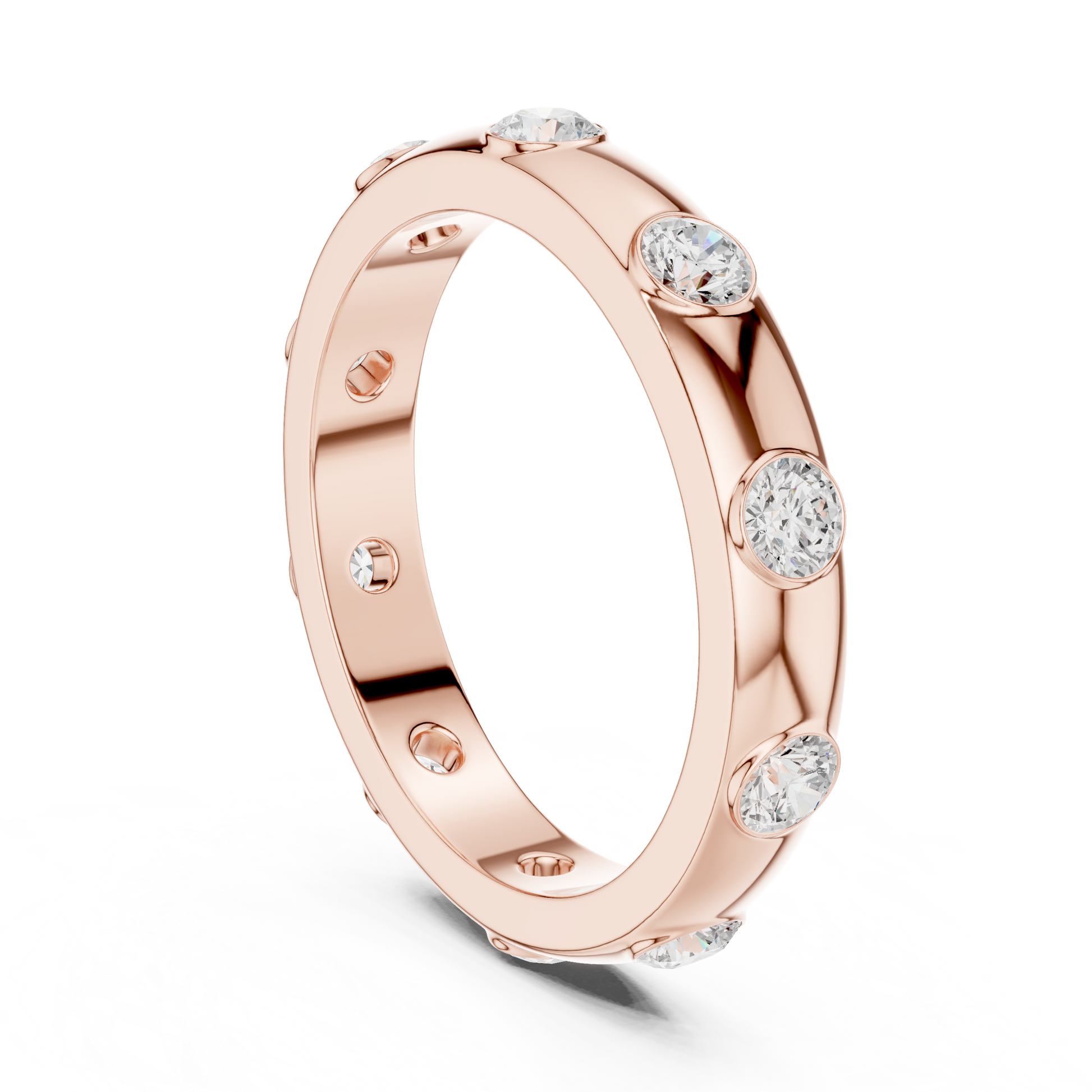 Round Eternity Lab Grown Diamond Ring