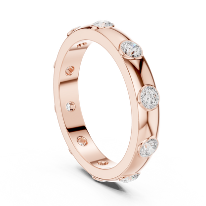 Round Eternity Lab Grown Diamond Ring