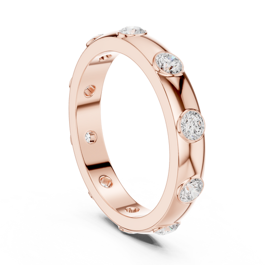 Round Eternity Lab Grown Diamond Ring