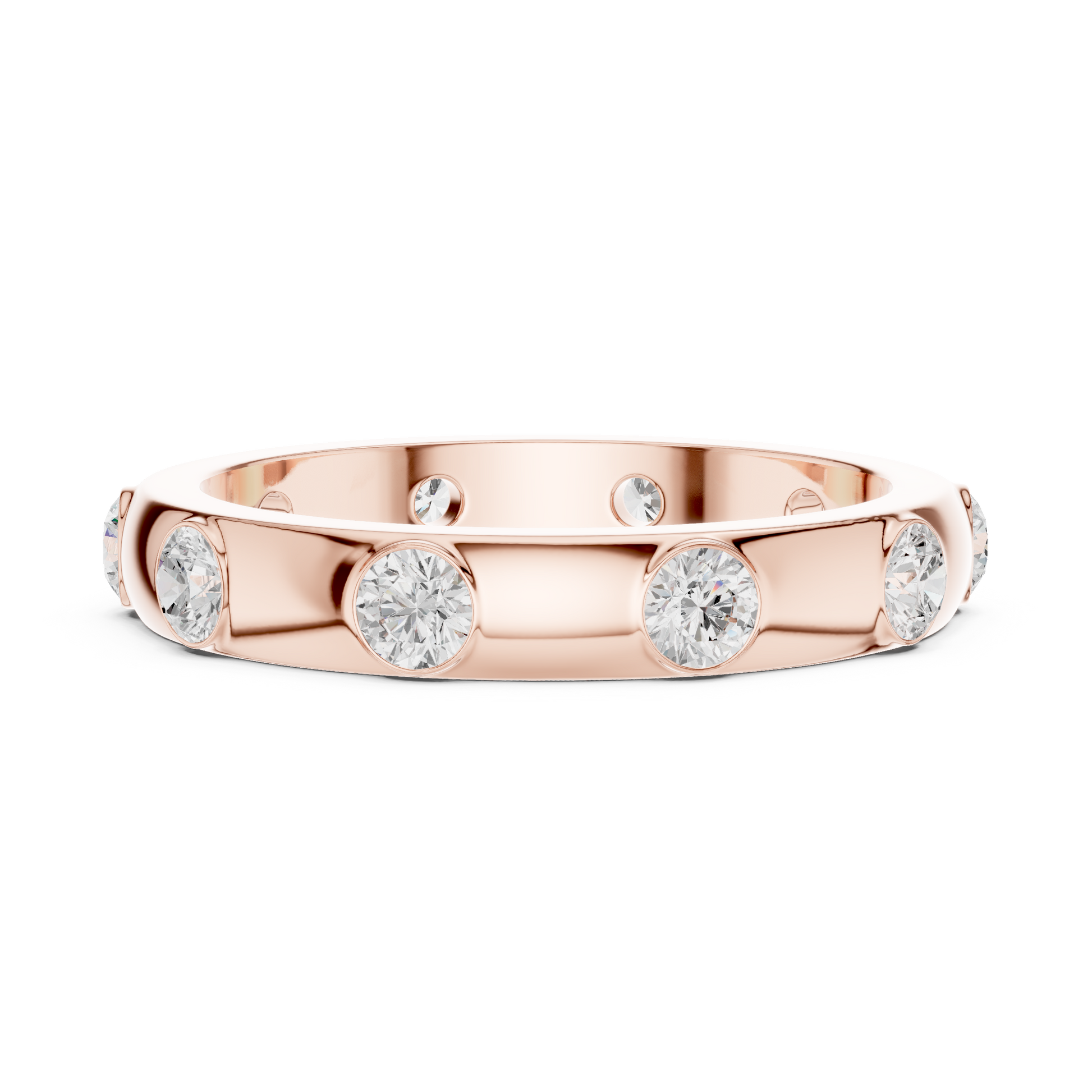 Round Eternity Lab Grown Diamond Ring