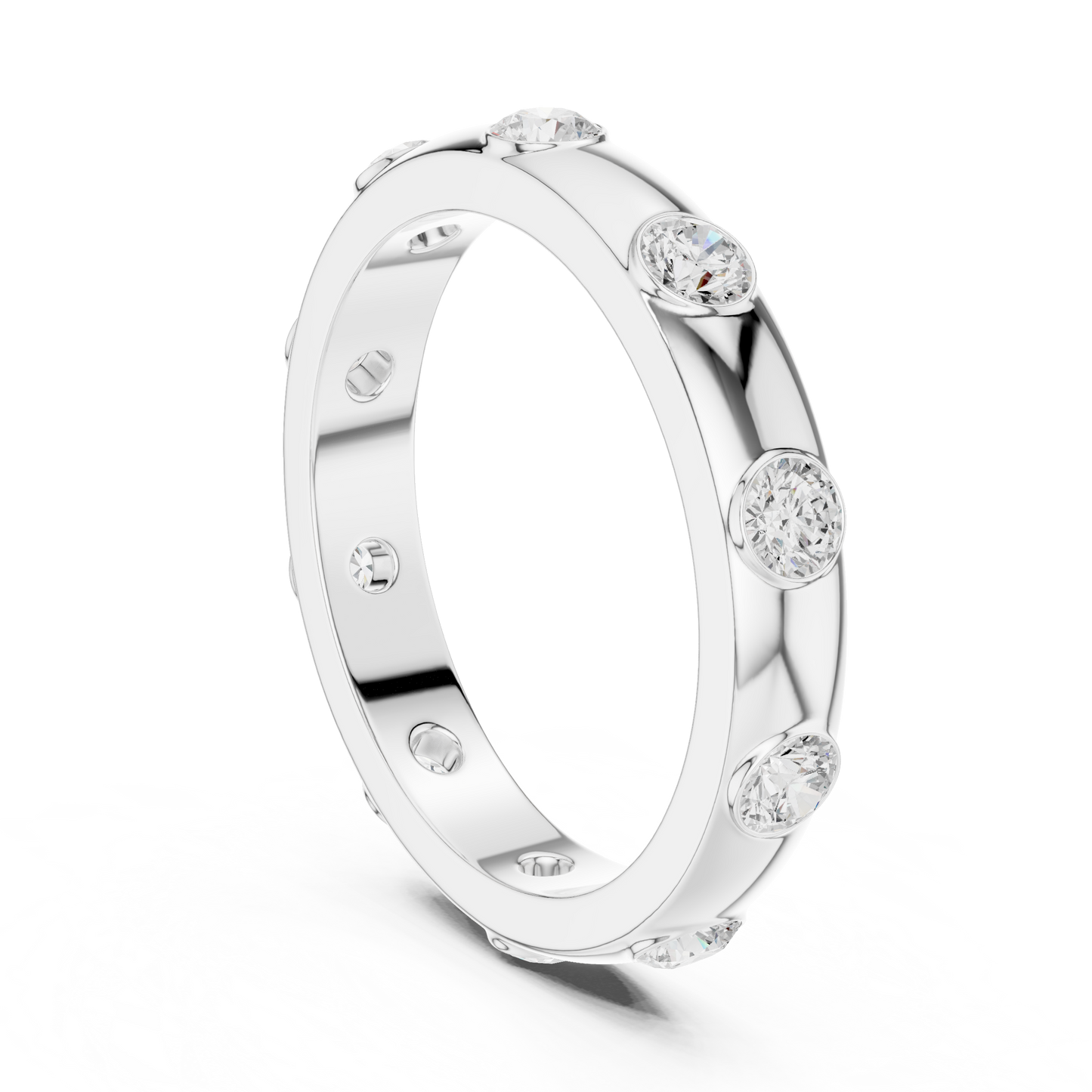 Round Eternity Lab Grown Diamond Ring