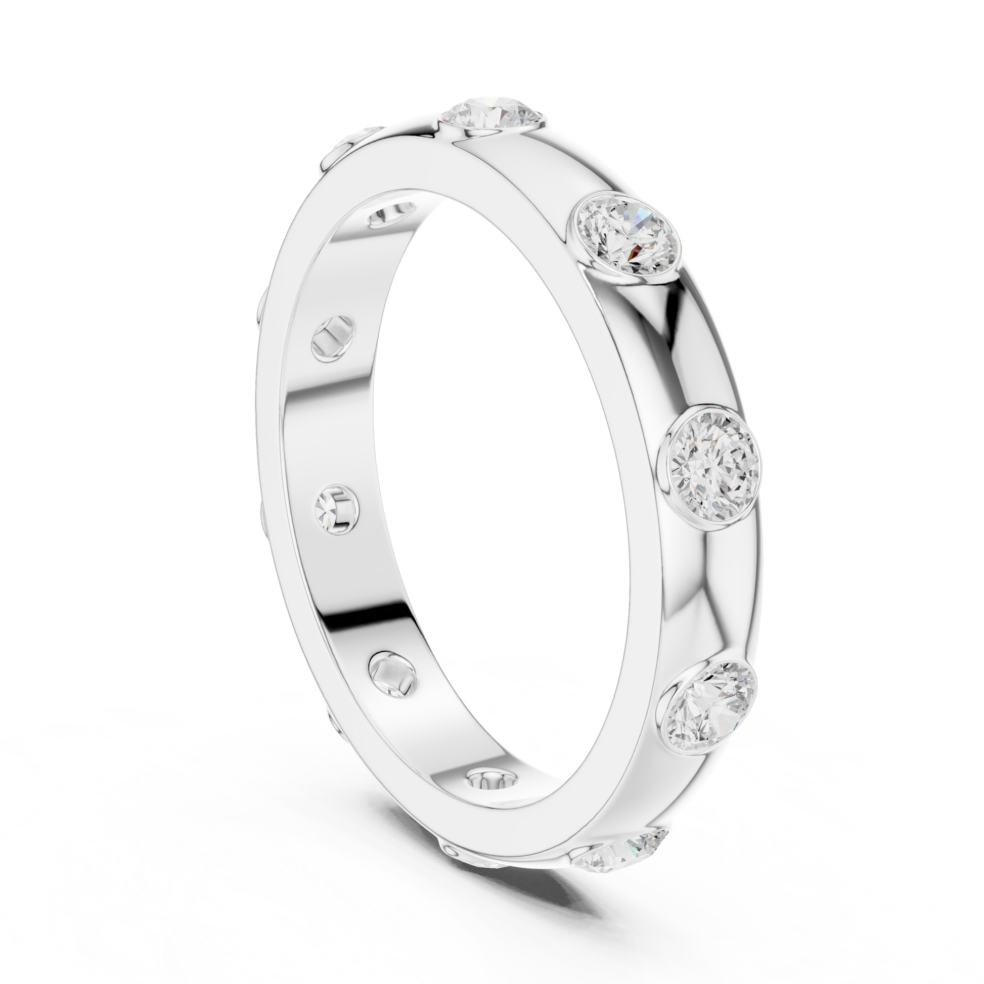 Round Eternity Lab Grown Diamond Ring