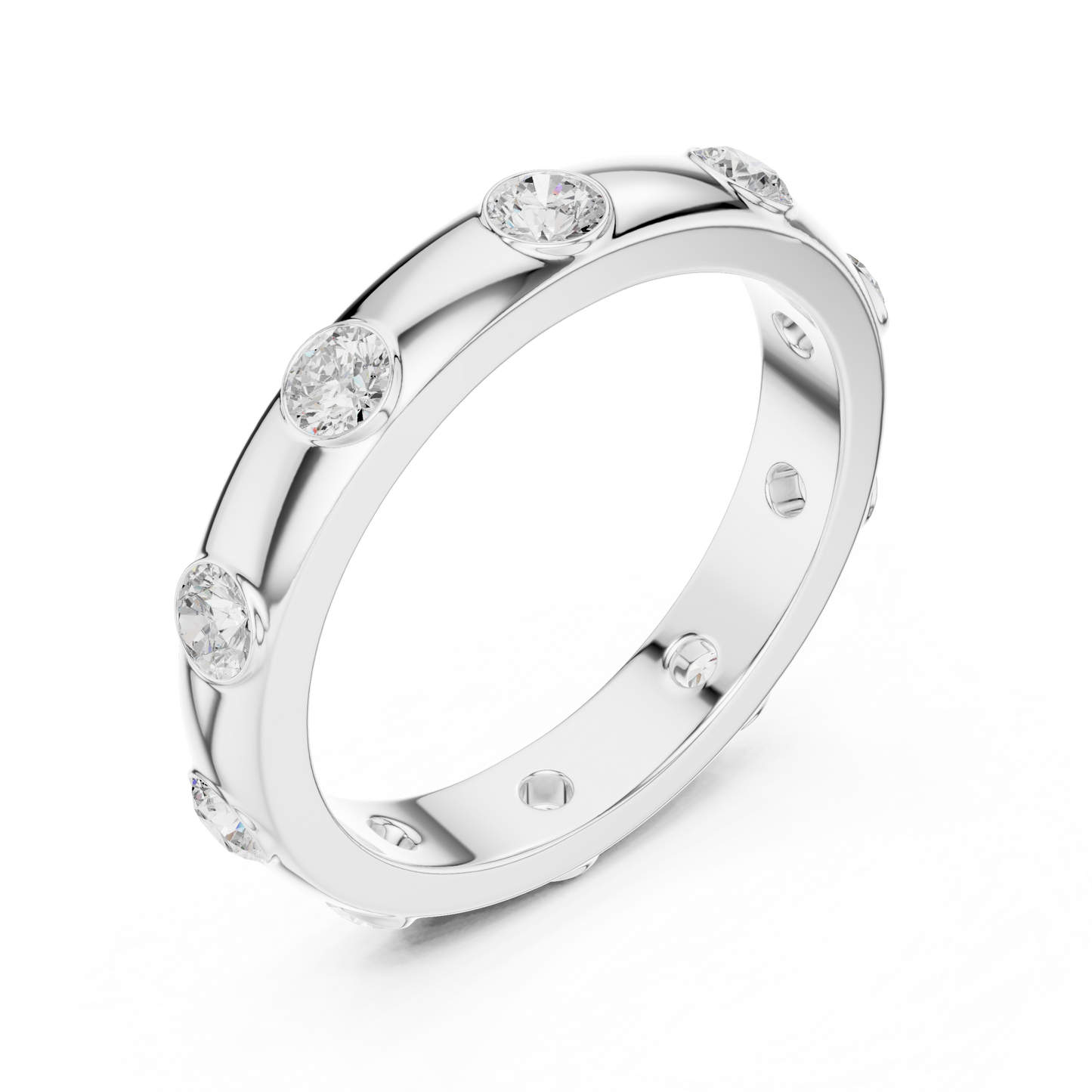 Round Eternity Lab Grown Diamond Ring