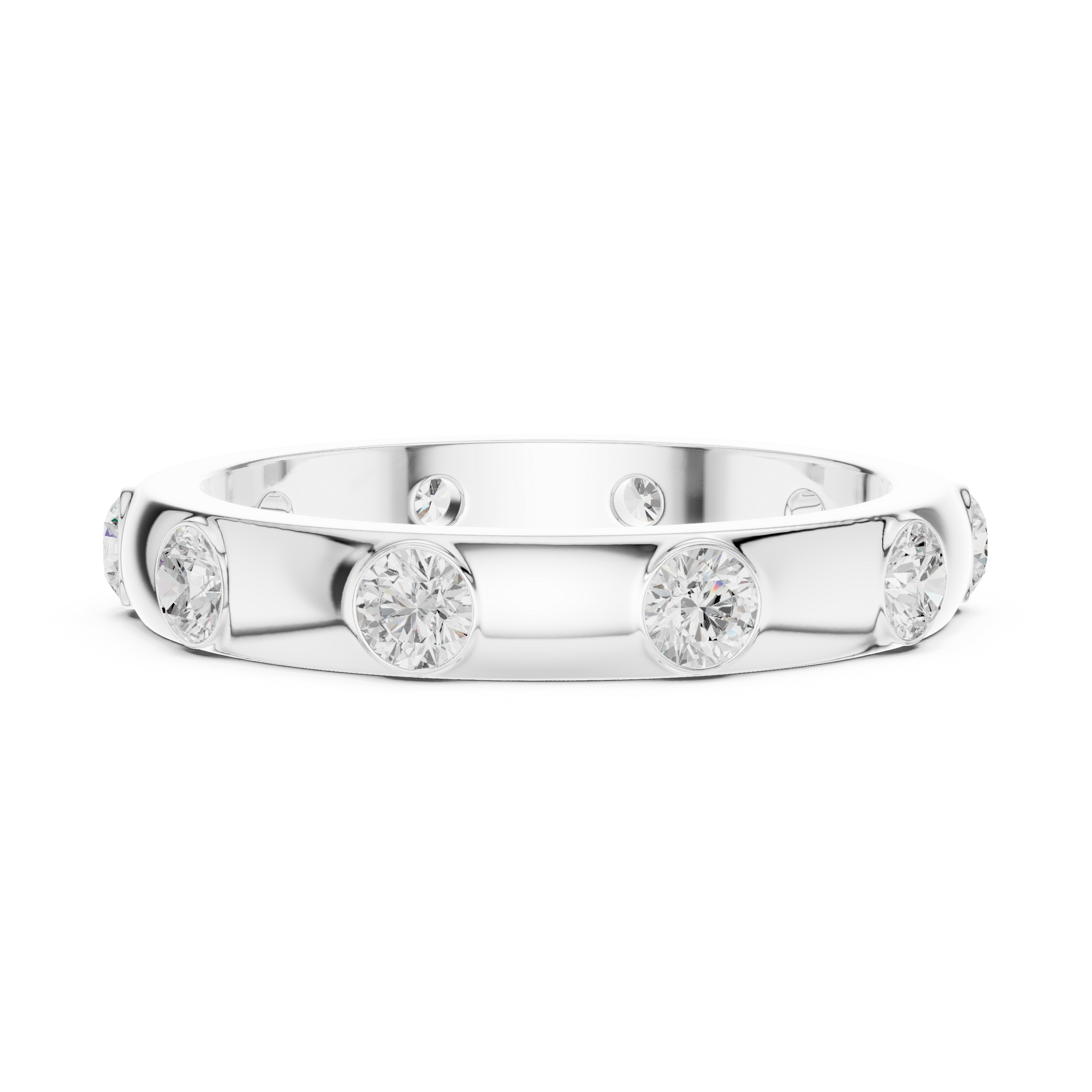 Round Eternity Lab Grown Diamond Ring