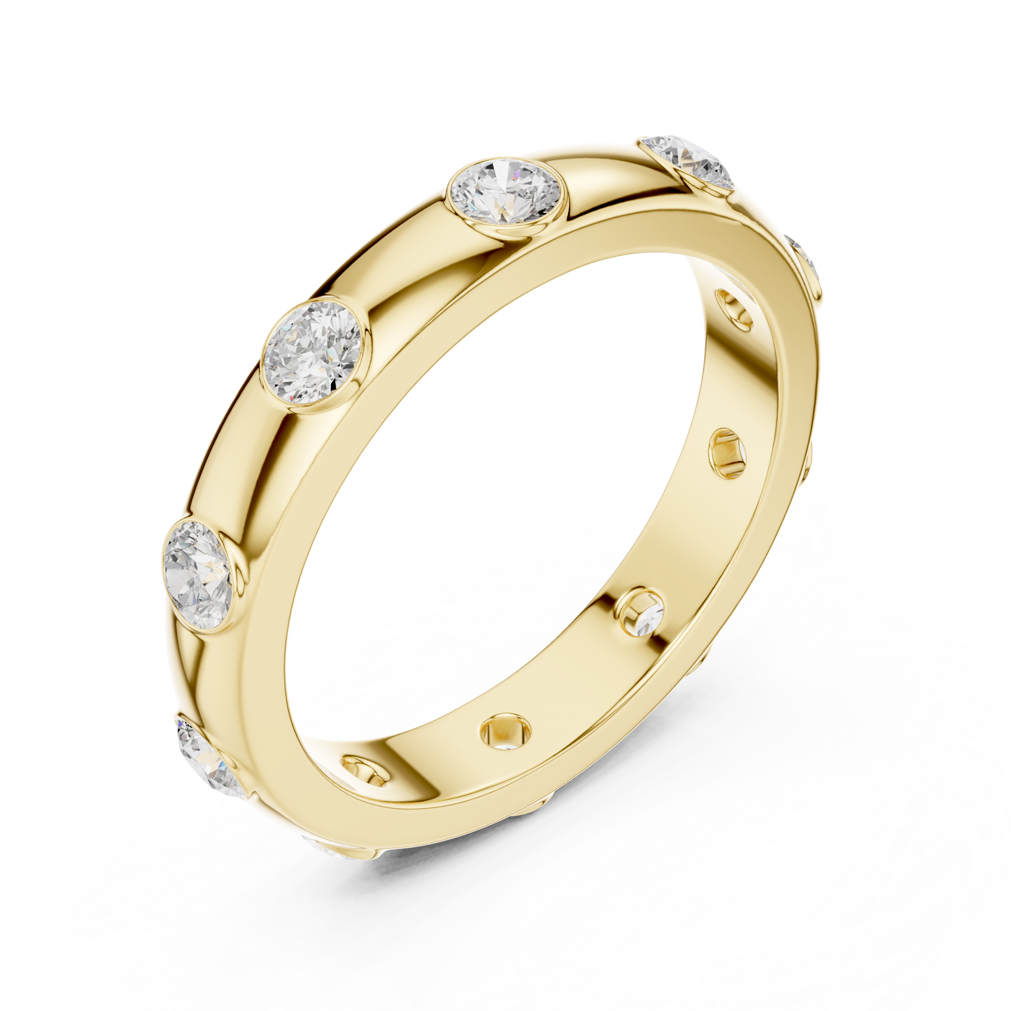 Round Eternity Lab Grown Diamond Ring