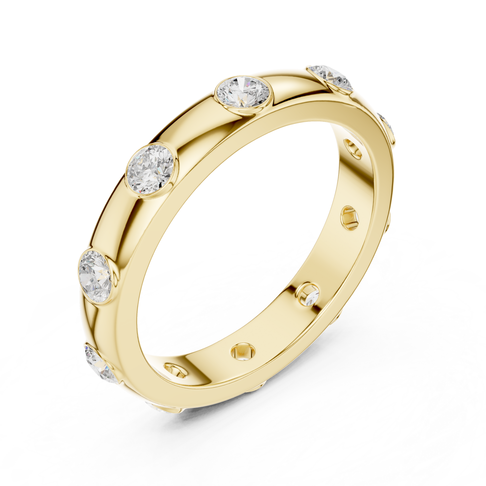 Round Eternity Lab Grown Diamond Ring