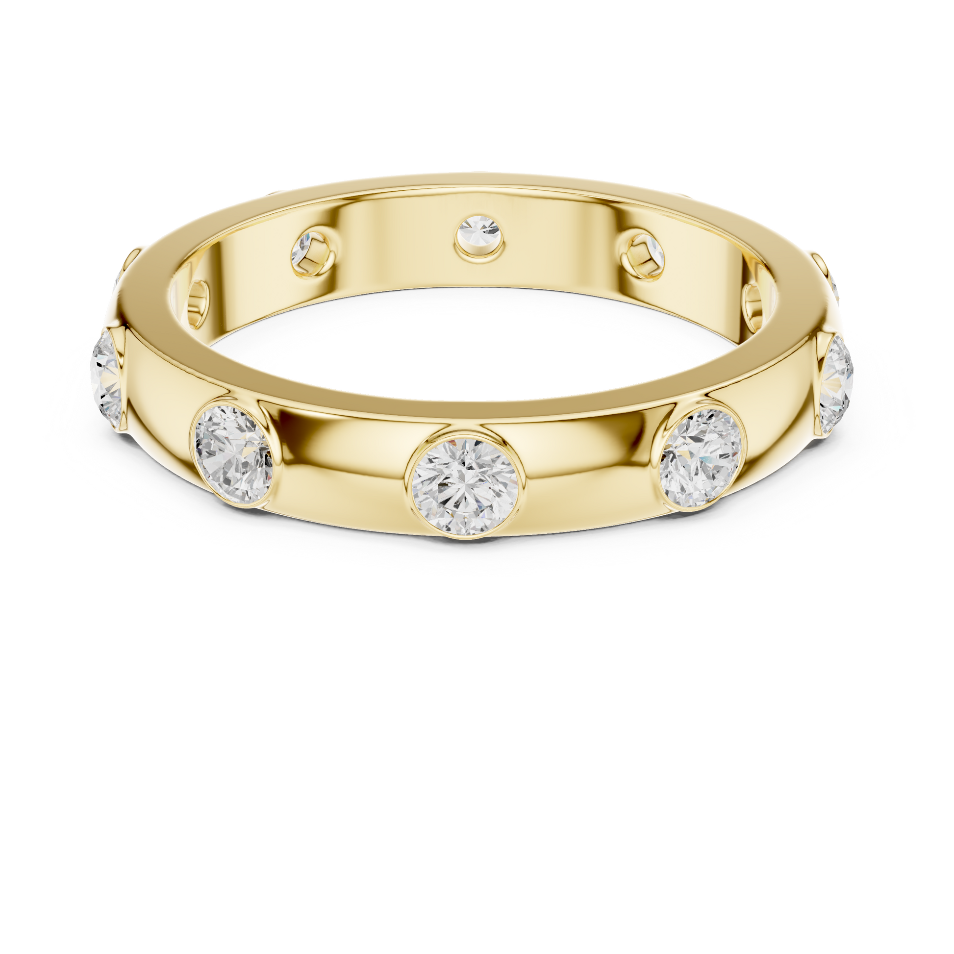 Round Eternity Lab Grown Diamond Ring