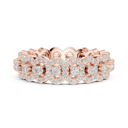 Mixed Shape Lab Grown Diamond Eternity Ring