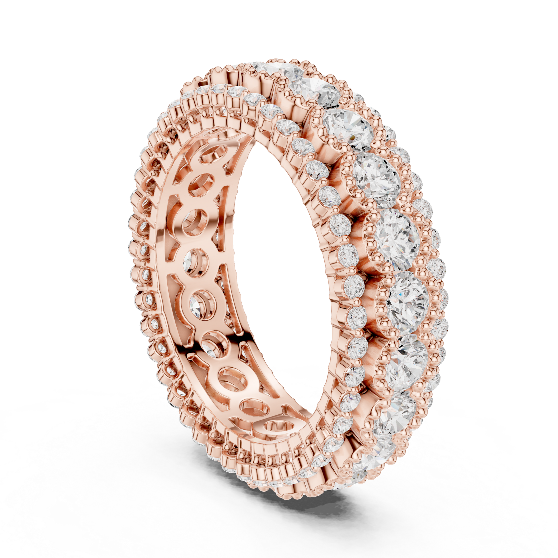 Round Eternity Lab Grown Diamond Ring