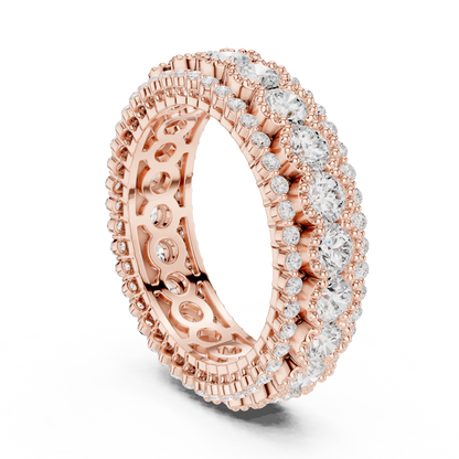 Round Eternity Lab Grown Diamond Ring