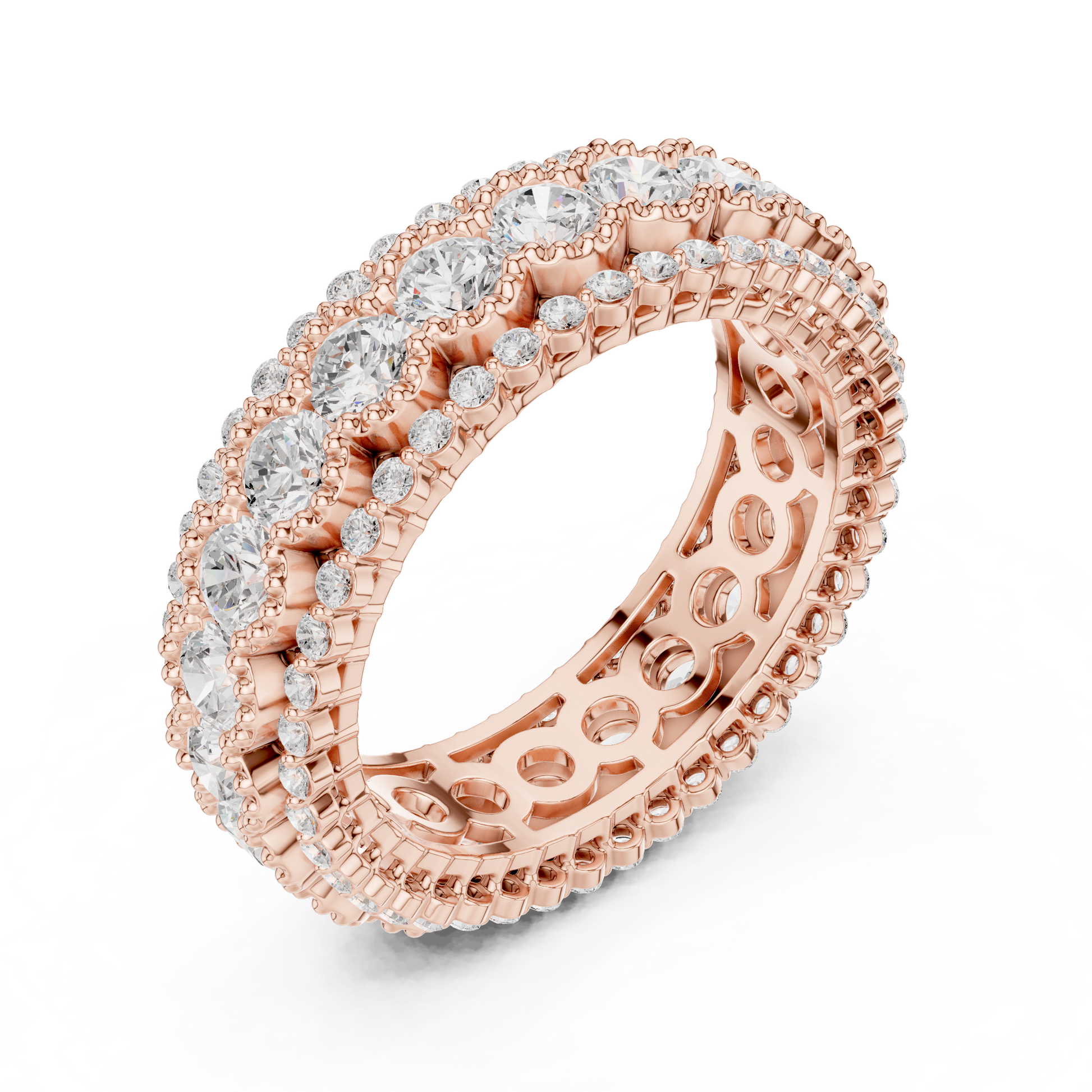 Round Eternity Lab Grown Diamond Ring