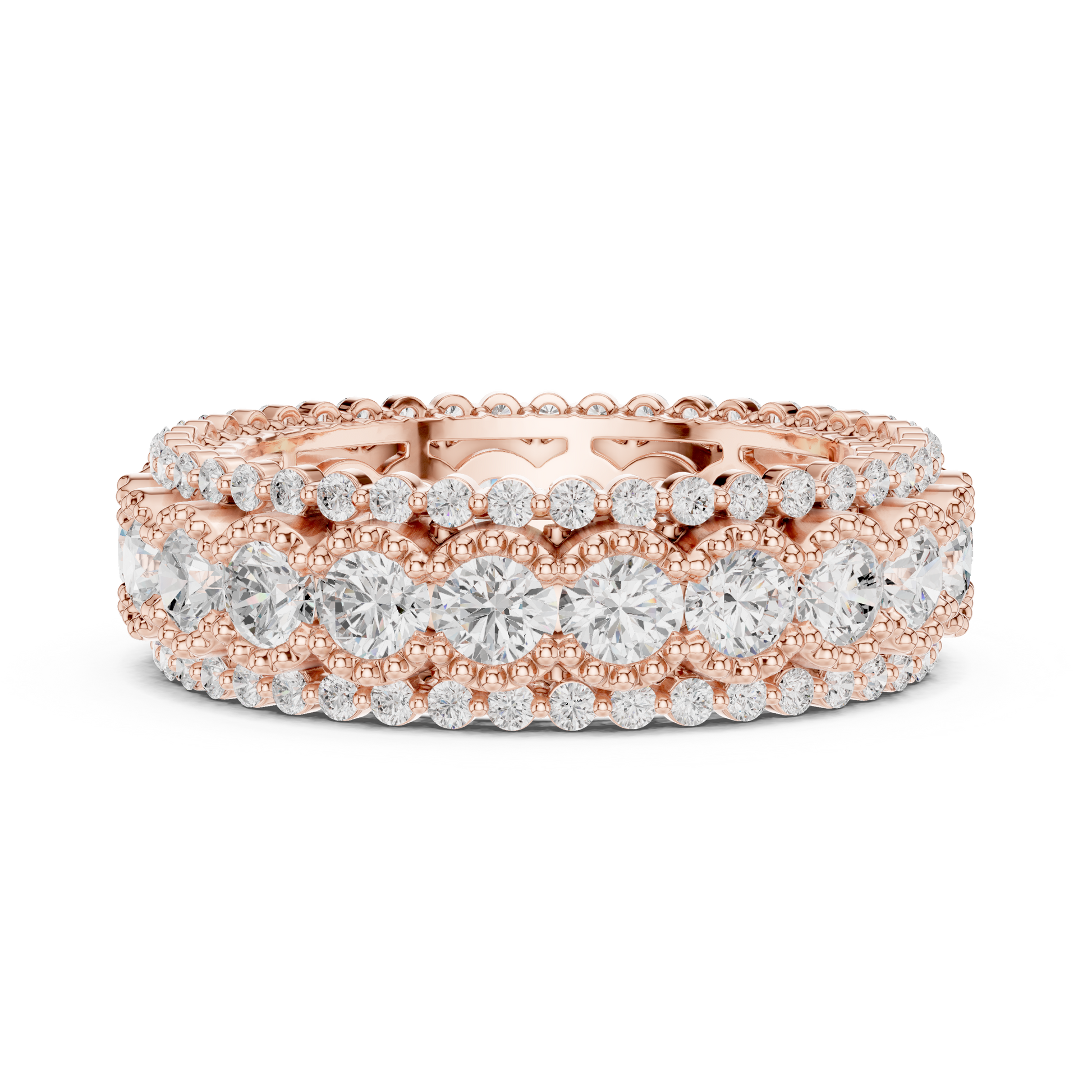 Round Eternity Lab Grown Diamond Ring