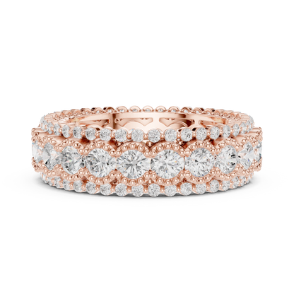 Round Eternity Lab Grown Diamond Ring