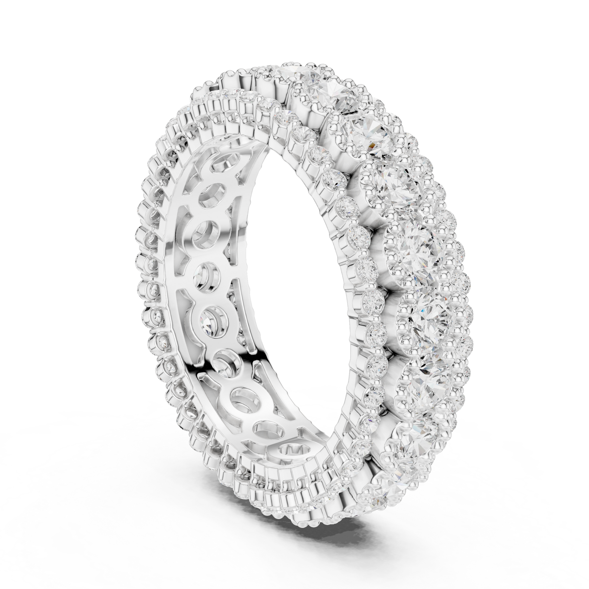 Round Eternity Lab Grown Diamond Ring