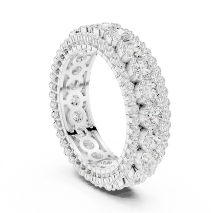 Round Eternity Lab Grown Diamond Ring