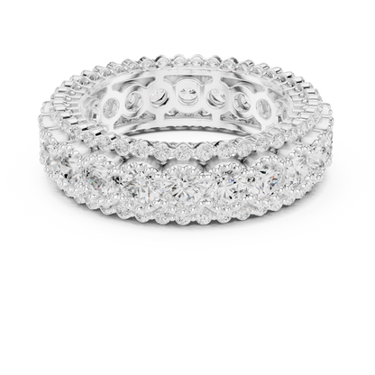 Round Eternity Lab Grown Diamond Ring