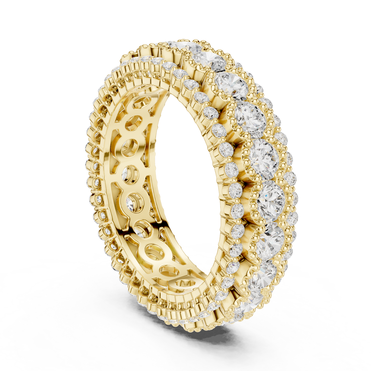 Round Eternity Lab Grown Diamond Ring