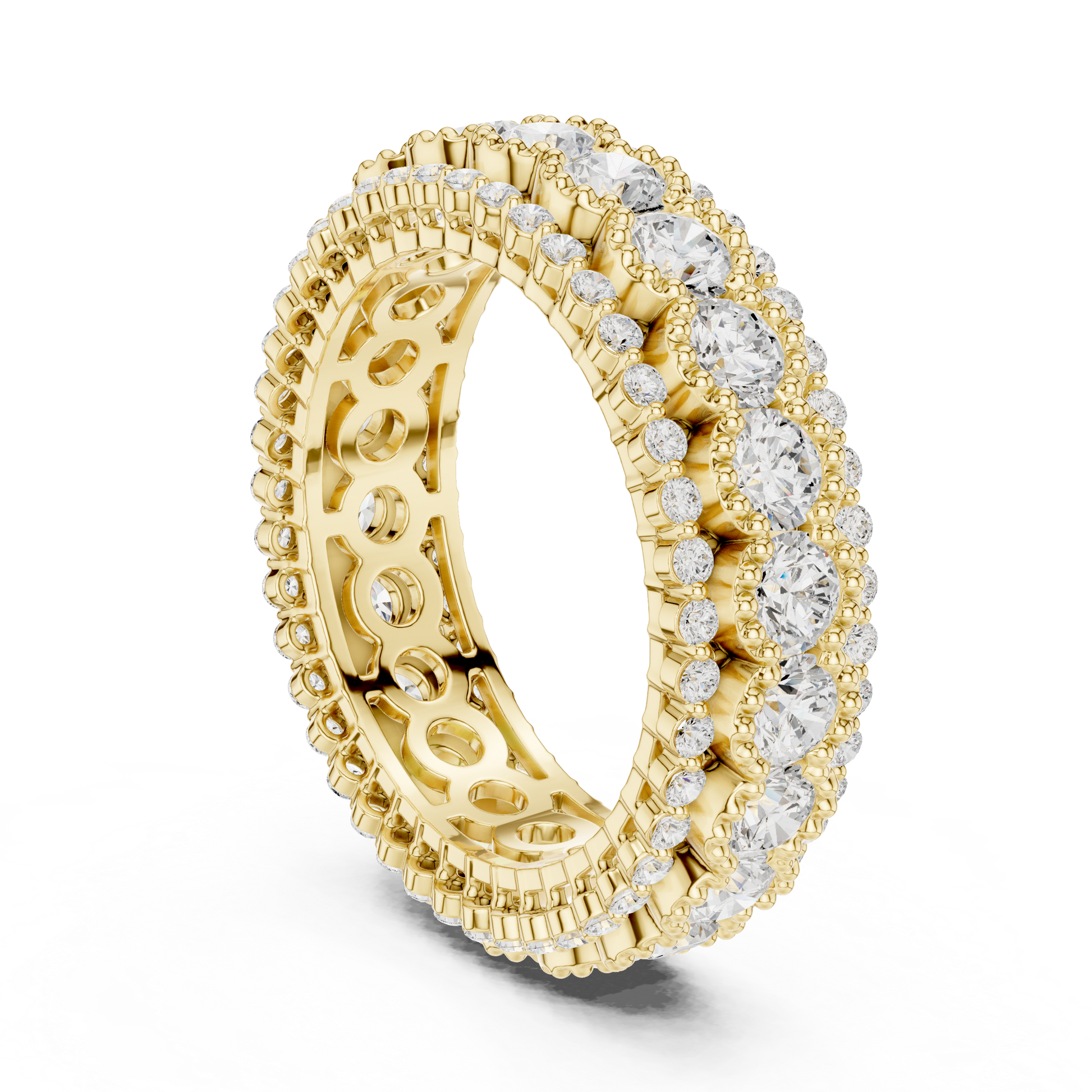 Round Eternity Lab Grown Diamond Ring