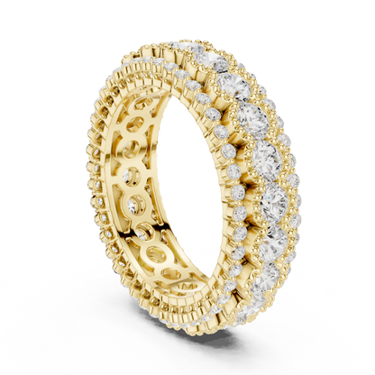 Round Eternity Lab Grown Diamond Ring