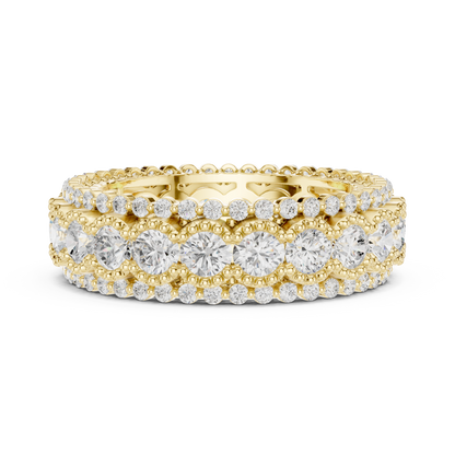 Round Eternity Lab Grown Diamond Ring