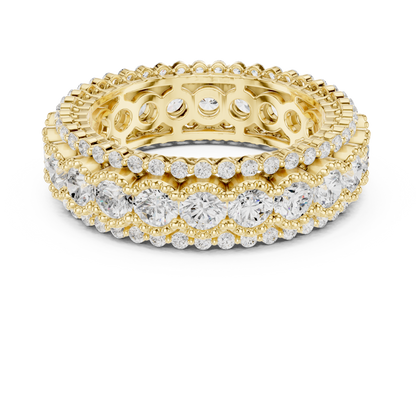 Round Eternity Lab Grown Diamond Ring