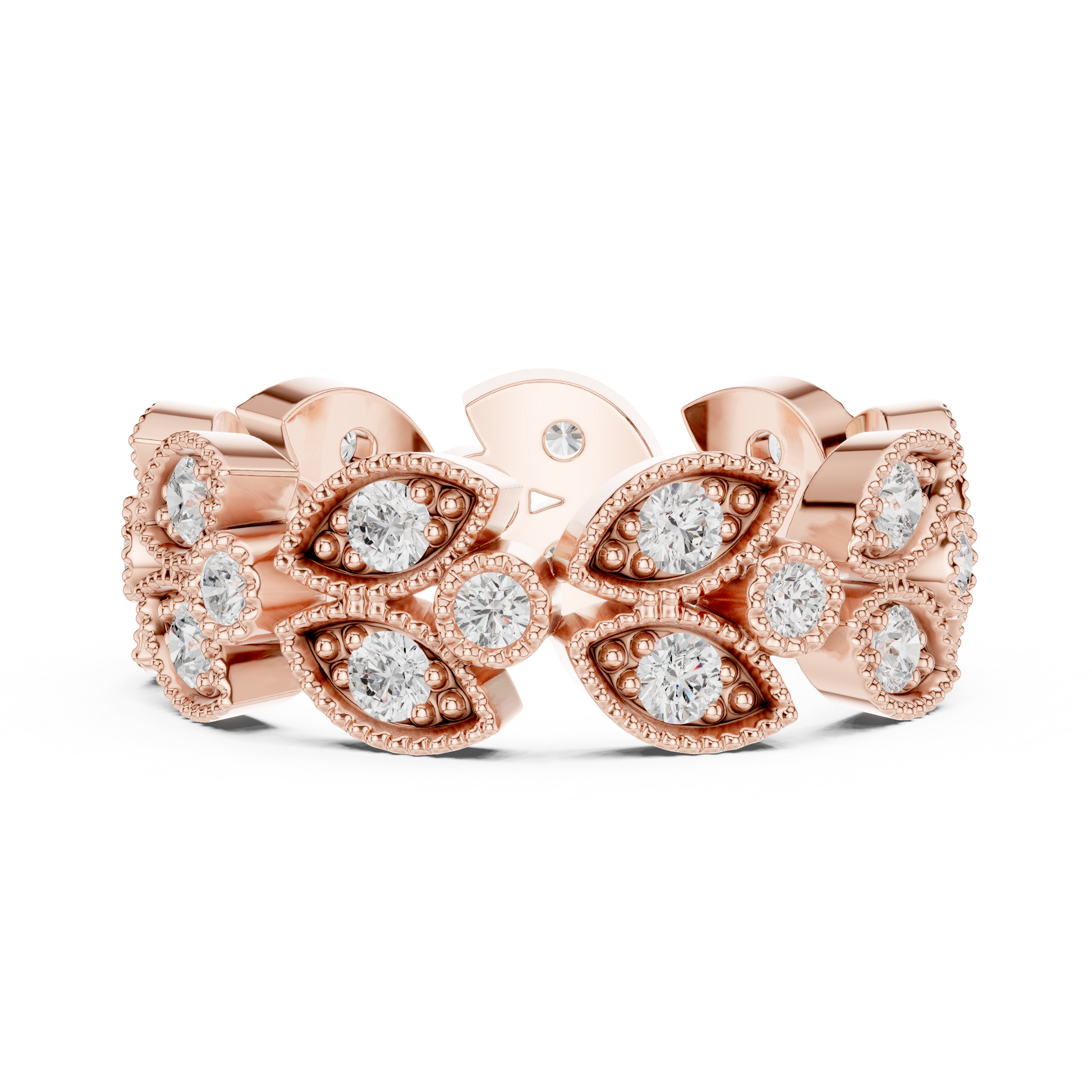 Mixed Shape Lab Grown Diamond Halo Ring