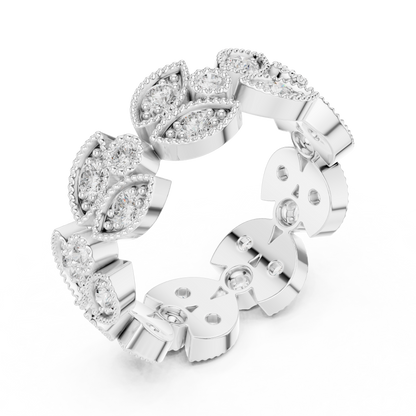 Mixed Shape Lab Grown Diamond Halo Ring