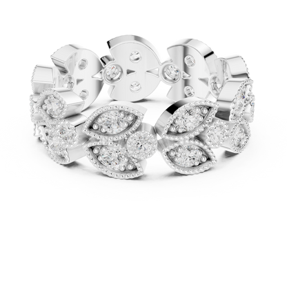 Mixed Shape Lab Grown Diamond Halo Ring