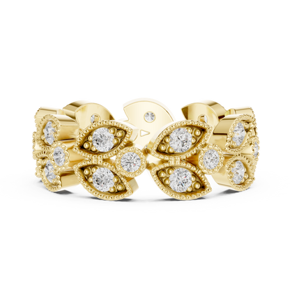 Mixed Shape Lab Grown Diamond Halo Ring