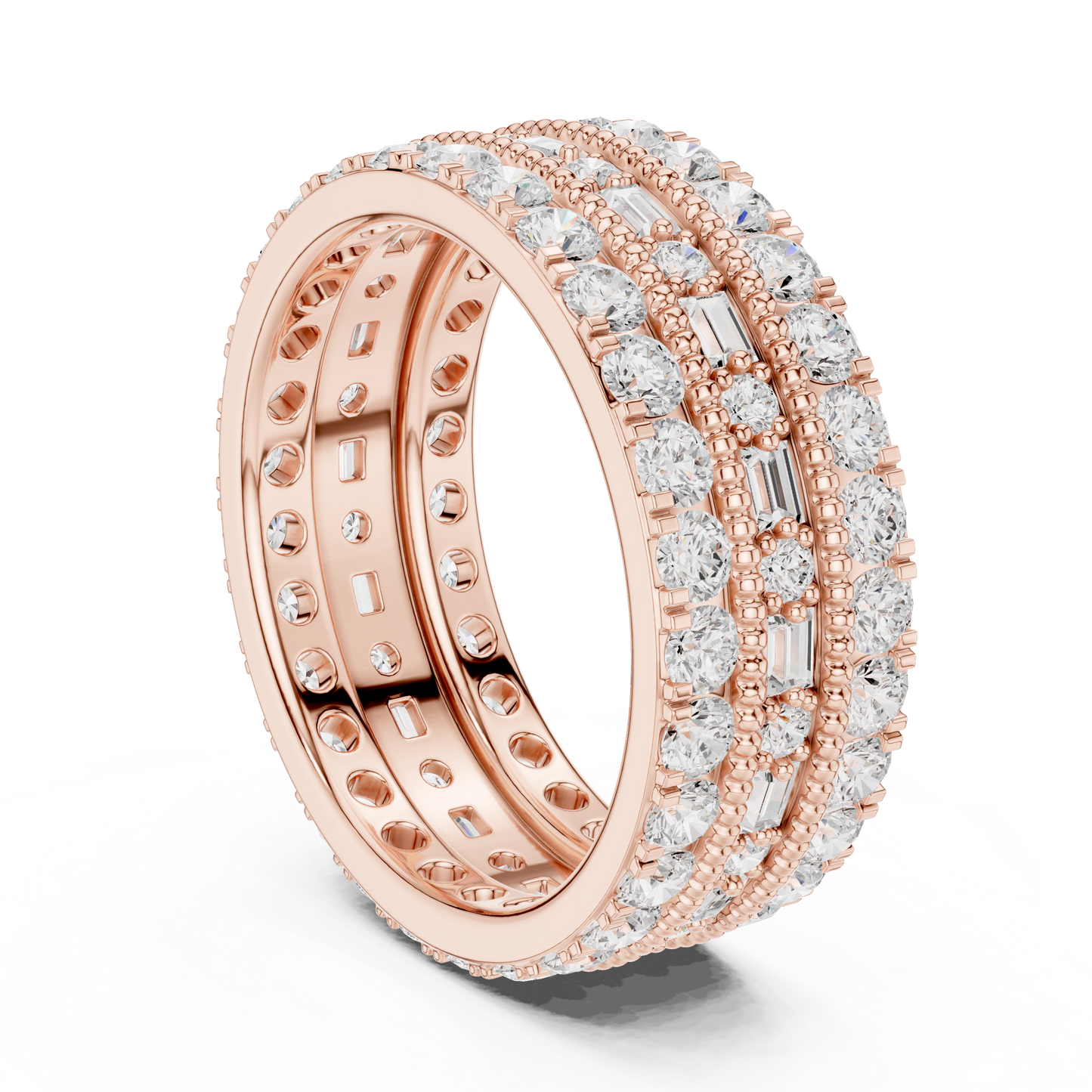Round Eternity Lab Grown Diamond Ring