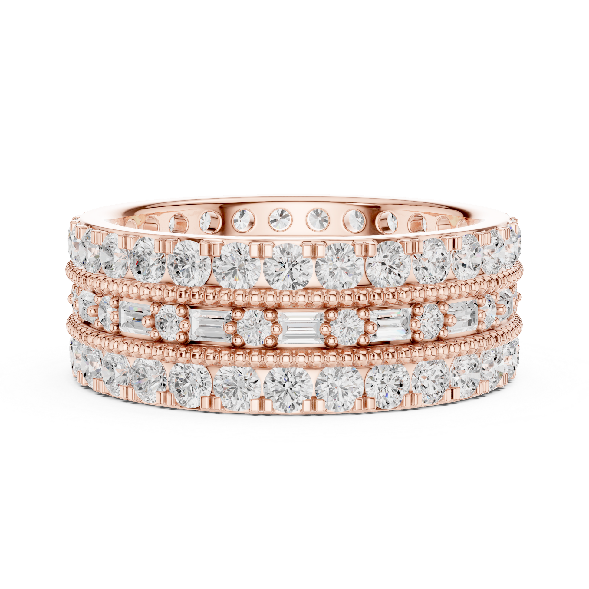 Round Eternity Lab Grown Diamond Ring