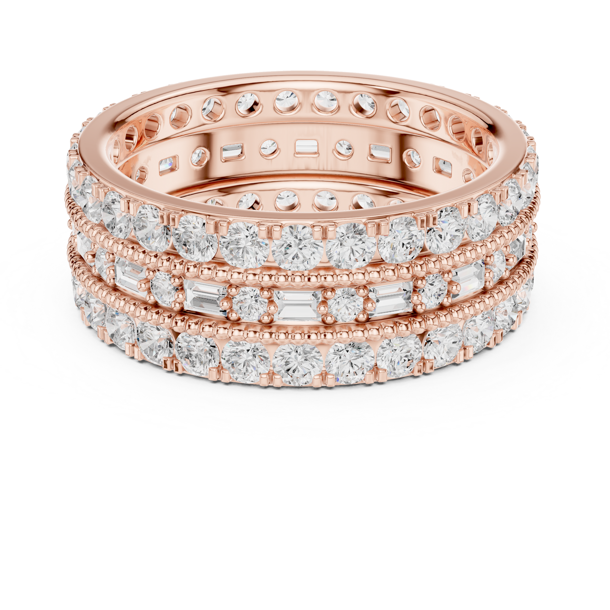 Round Eternity Lab Grown Diamond Ring