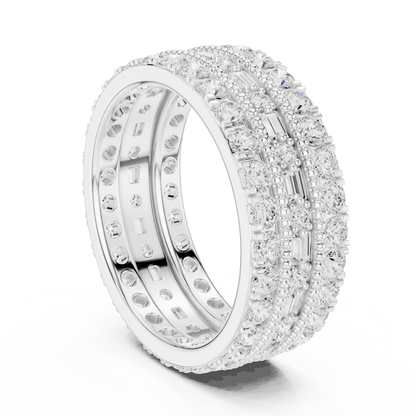 Round Eternity Lab Grown Diamond Ring