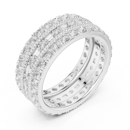 Round Eternity Lab Grown Diamond Ring