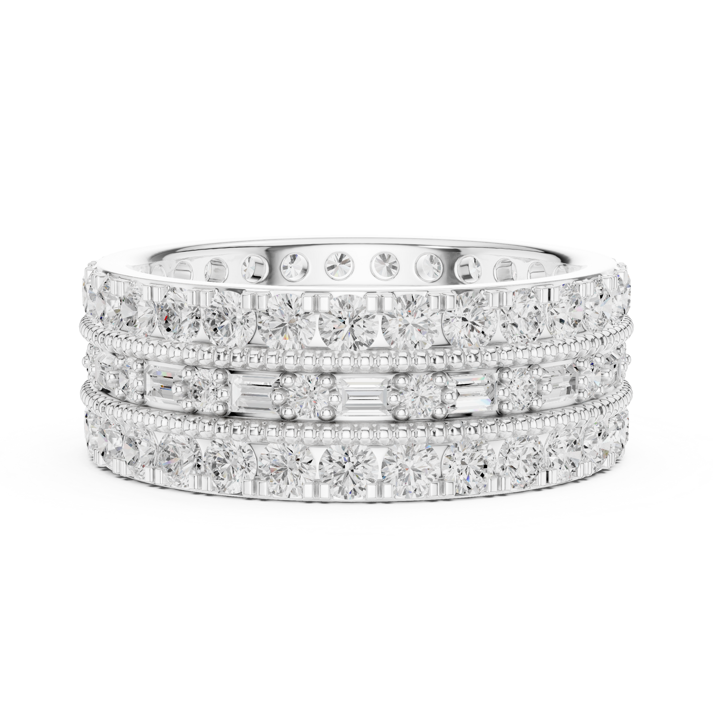 Round Eternity Lab Grown Diamond Ring
