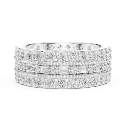 Round Eternity Lab Grown Diamond Ring