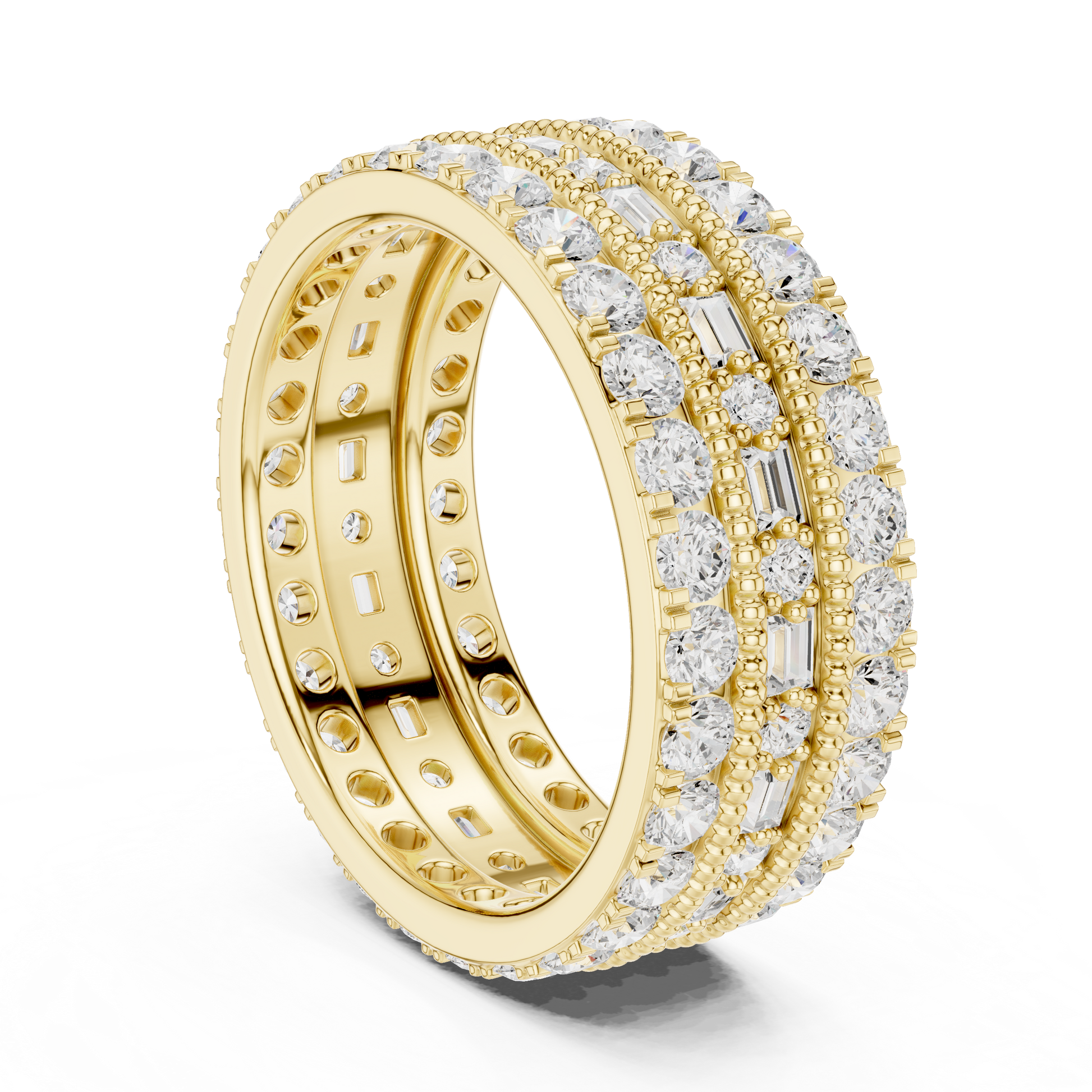 Round Eternity Lab Grown Diamond Ring