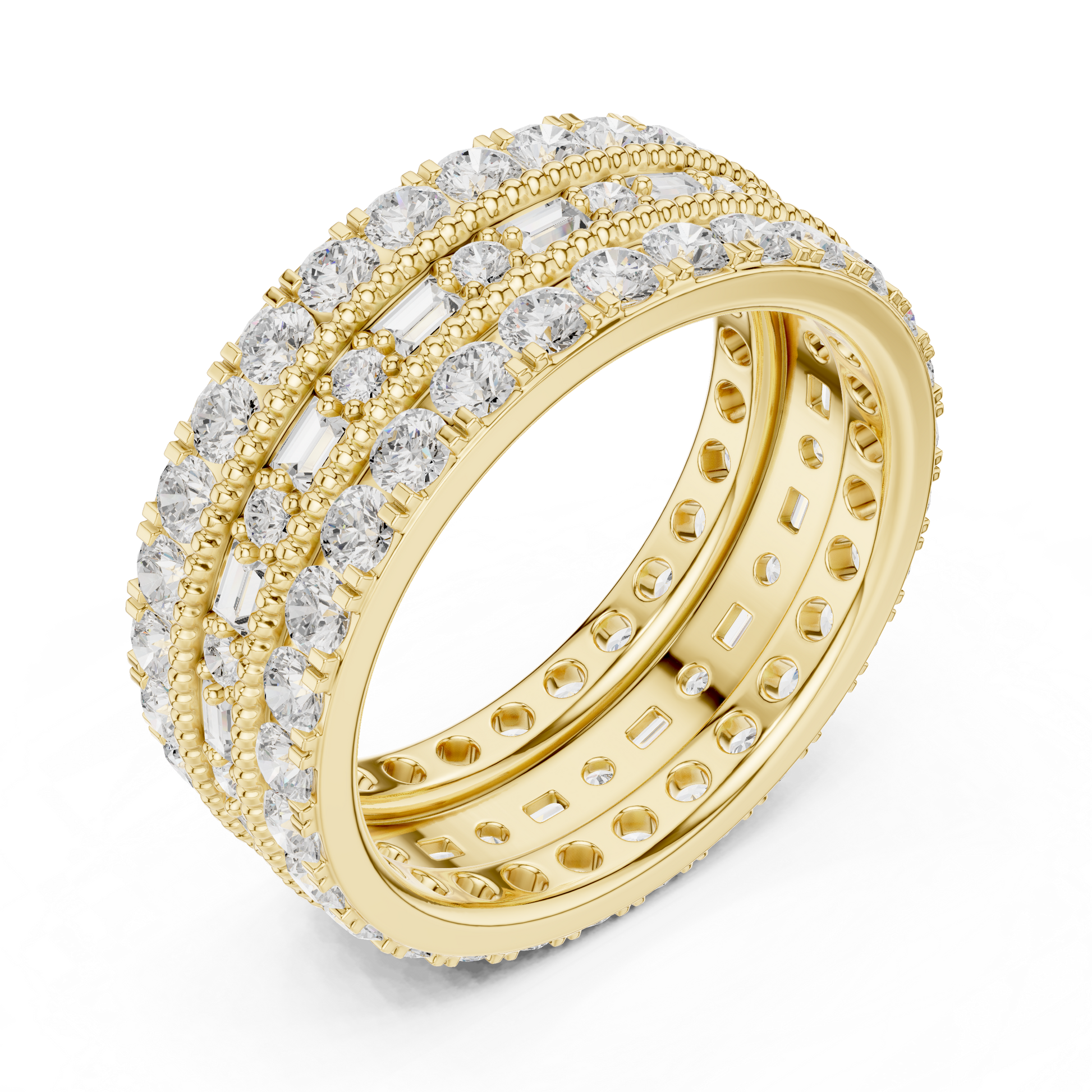 Round Eternity Lab Grown Diamond Ring