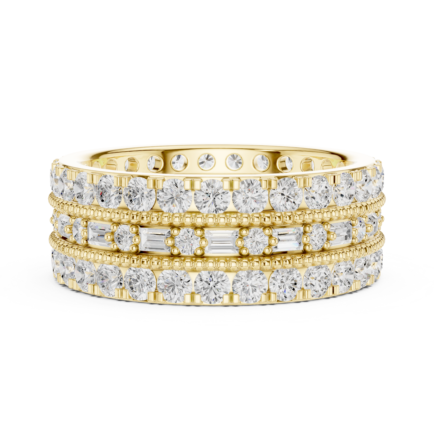 Round Eternity Lab Grown Diamond Ring