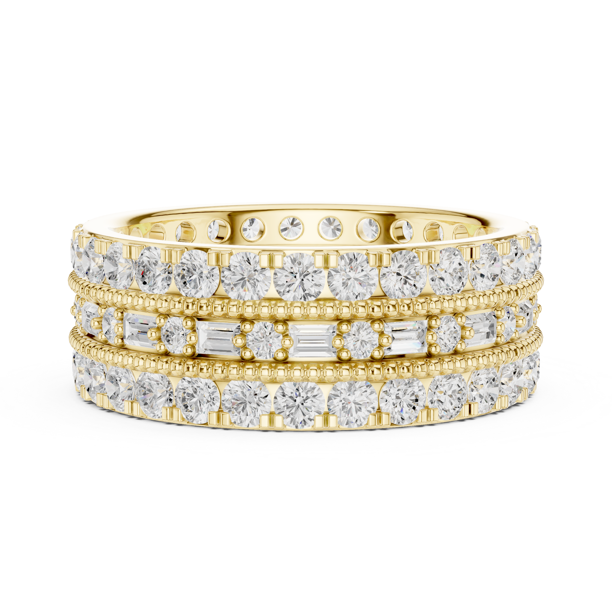 Round Eternity Lab Grown Diamond Ring