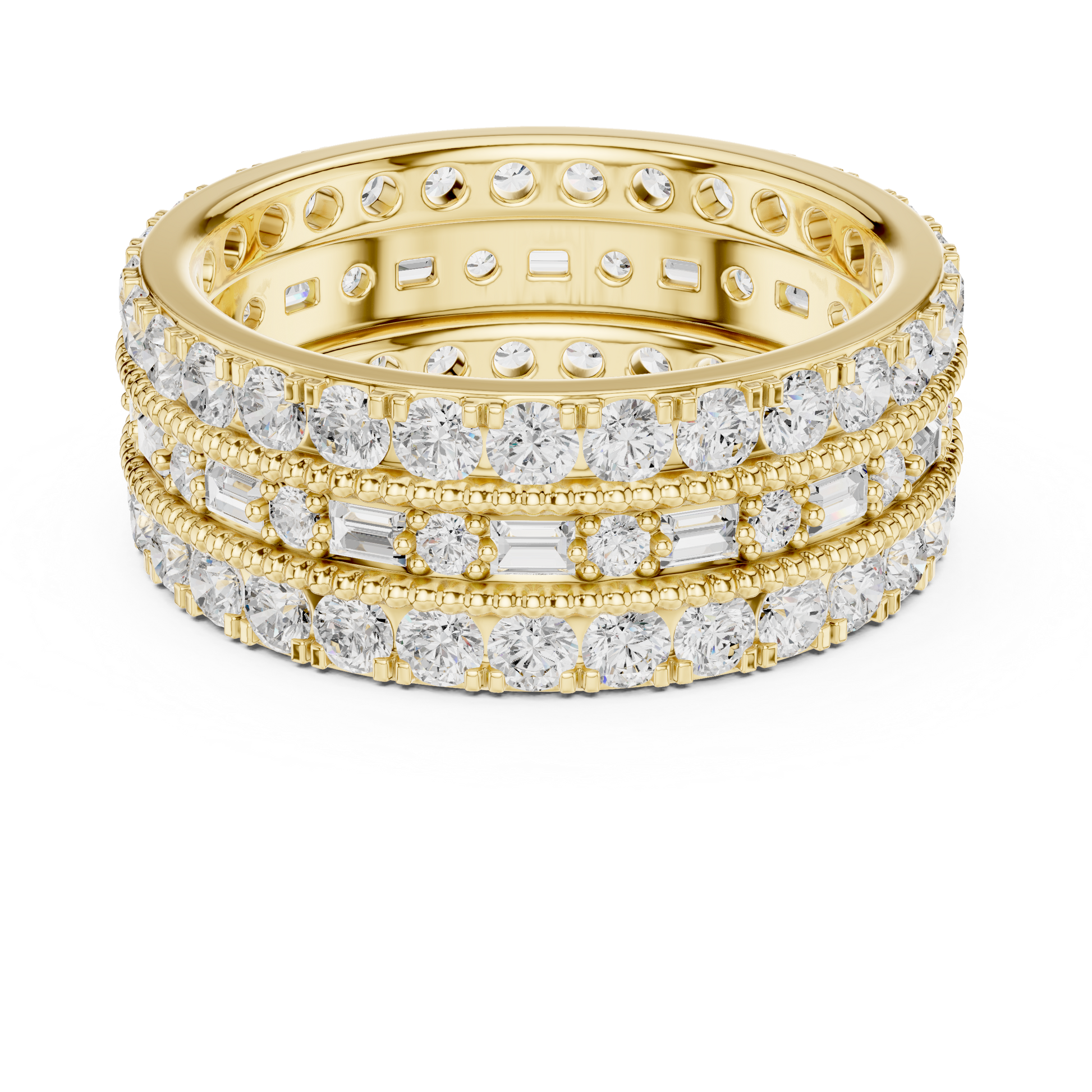 Round Eternity Lab Grown Diamond Ring