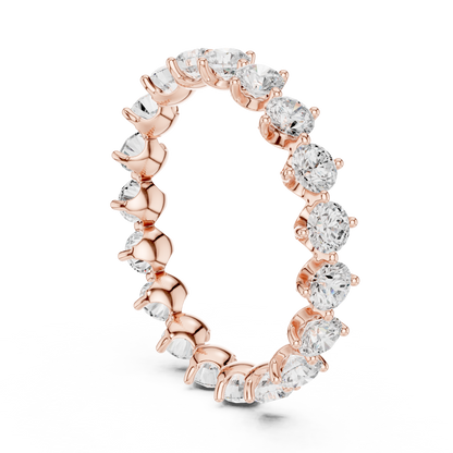 Mixed Shape Lab Grown Diamond Eternity Ring