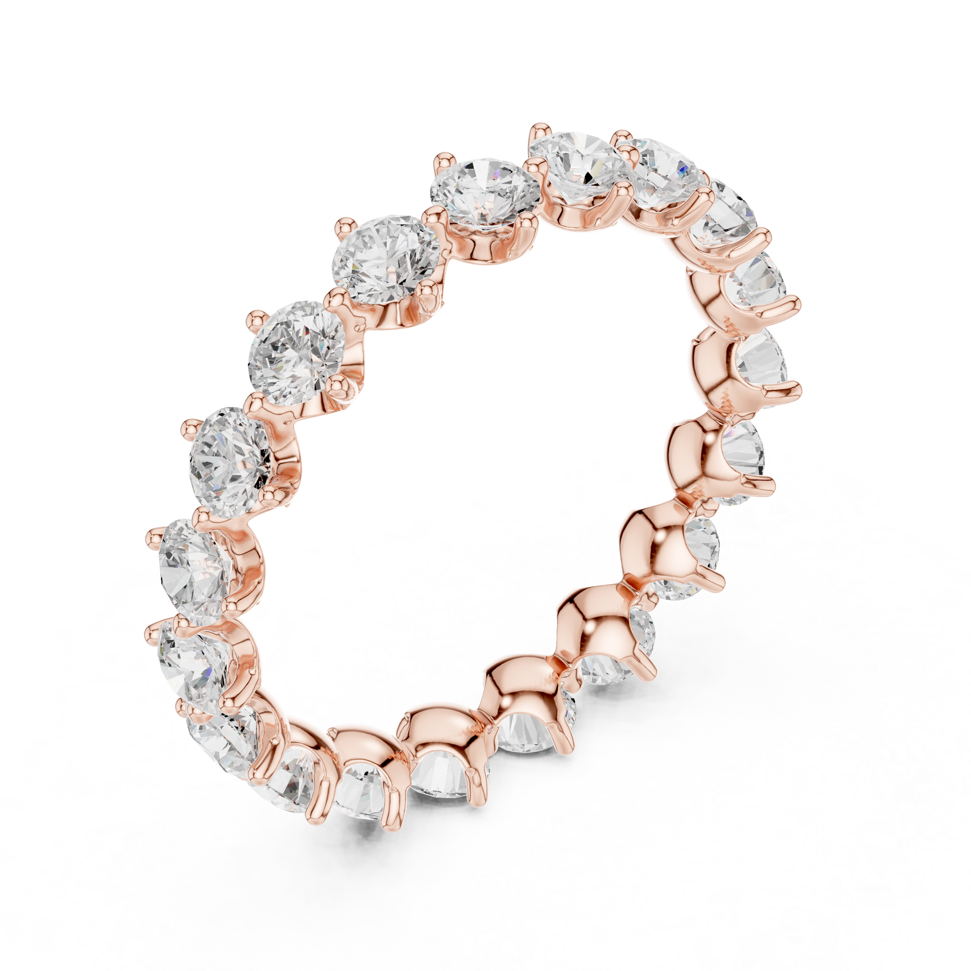 Mixed Shape Lab Grown Diamond Eternity Ring